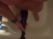 Shower fun with the only “Hans-Strocker”