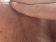 Long thick vibrator almost lost in femboy’s hungry and horny bitch ass