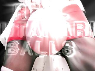 Real Futa Megaballs Cuckold Humiliation Ball Stretching - Come to my Fansly for FULL VERSIONS