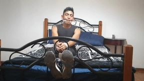 College Stud Pepe Gets Gagged, Blindfolded & Tickled For The First Time - Does Tickle Master Fercho Have Mercy With The Tickling Newbie? You Can Imagine The Answer :-P