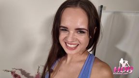 217 - 01 Sexy girl cheats on boyfriend and fucks for creampie