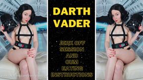 Darth Vader - Jerk Off Session and Cum Eating Instructions