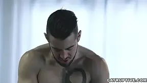 Pleasuring Handsome Stepbrother In The Ass - Carter Woods And Dante Colle