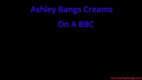 Ashley Bangs creams on a thick BBC