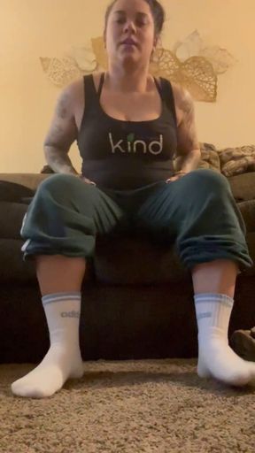 Sweaty sock humiliation