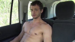 Str8chaser.com - American Nate Grimes handjob in car