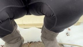 Snowy Outside Piss