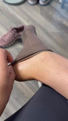 Sweaty sock removal