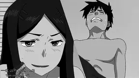 Sensual Anime Babe Pleases Horny Dude with Seductive Foot Massage
