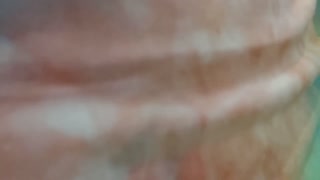 Wet short pants in a clothes shop from a hot squirting - Exposed wetting game