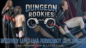 Dungeon Rookies: Rubber Boy Gets Pegged