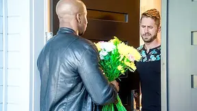 Wesley Woods Takes Massive Black Cock — Bearded Blowjob Bliss – NoirMale XCLUSIVE