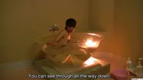 Excited Japanese Amateur Enjoys Steamy Boat Ride & Bathtub Sex Play