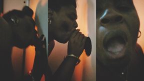 sucking big black dick at peaches in fayetteville... sluttcumm2