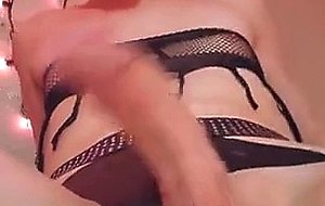 Hottie tries out new toy