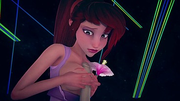 Megara Sucks Cock - Cartoon Parody