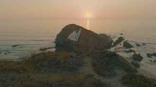 Atmospheric Naked Sunset Meditation Ocean Cliffs