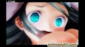 Huge Tits Hentai Babe Gets Fucked And Titfucked For Juicy Finish