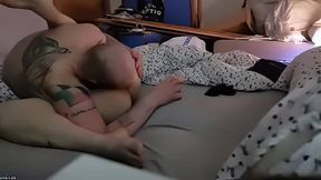 Very hairy Norwegian amateur curvy wife