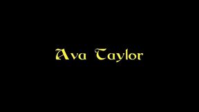 ava taylor sucks and swallows at the gloryhole