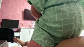 An attempt to cause labor with a dick