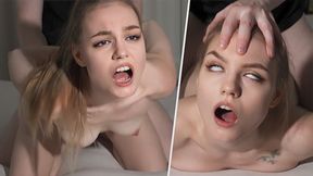 Silvia Wise: Cute teen soldier babe dominated and used as a sex toy