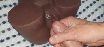fUCKING AND CUMMING ON MY LOVE DOLLS PUSSY