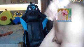 Slim Russian Trans Beauty With Tiny Cock And Small Ass Teases On Webcam