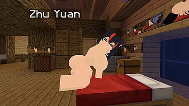 The Jenny Mod Fapcraft Fucking Zhu Yuan from Zenloss Zone Zero in the pussy and tits and in Minecraft