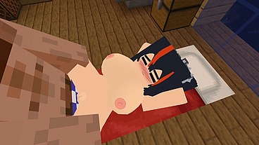 The Jenny Mod Fapcraft Fucking Zhu Yuan from Zenloss Zone Zero in the pussy and tits and in Minecraft
