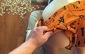 Cumshot while she was doing puzzles || Murstar