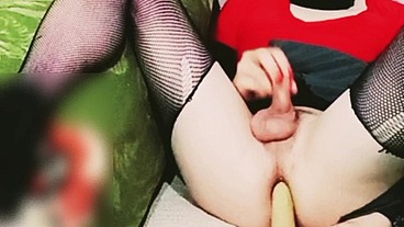 Linda jovencita LadyBoy Caliente #47 - Penetrada por el Culo - Masturbacion Anal Jovencita - LadyBoy - Joven Mariquita Caliente - RubyQueen