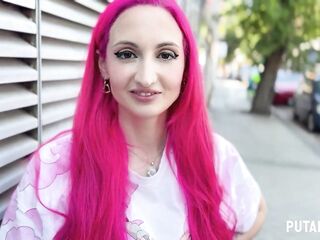 PutaLocura - Breasty geek Victoria Arias caught for a very sexy contest