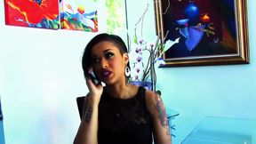 Dirty Slut Skin Diamond Begs for Hard Cock and Hot Loads
