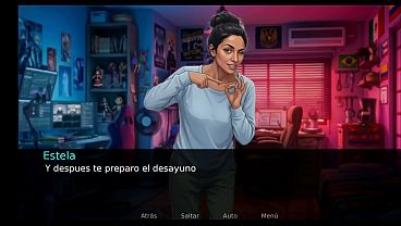 ESTELA TRAINER Game xxx | Escena Sexo Oral | Juego en Patreon