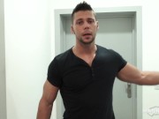 My Gorgeous Neighbor Comes Over To Stoke His Massive Cock - Maskurbate