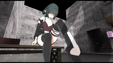 [ZZZ] Jane Doe Teases Wise in Alley: Footjob, Blowjob & Wall Press Creampie