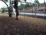 wanking near highway