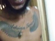 Monday March 29th flexing after bath