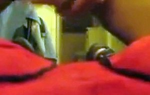Towel humping thick cum orgasm