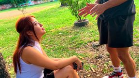 MilanRodriguezx gets paid to suck&#x1F61C; dick&#x1F32D; on street corner, then swallows cum