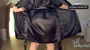 LACE AND SILK LINGERIE TRY ON HAUL - BIG ASS LATINA