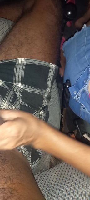 Neighbor Oral sex without knowing about cuckold