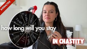 How Long Will You Stay in Chastity? Instructions For Self-Locking *Interactive*