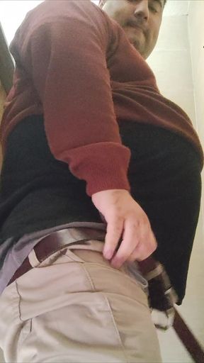 Fat Man Urine and Ass