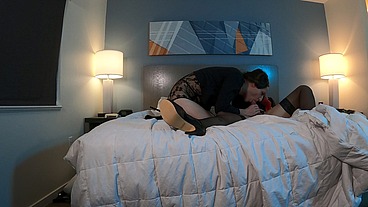 Bailey Wilde Sucks Huge Trans Cock