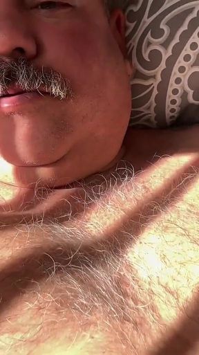 Retired Coach Has a Very Thick Cock Pissing All Over with a Fat Ass on a Coach Bear