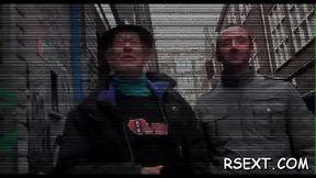 Hot sexy amsterdam gets her bald vagina pounded hard