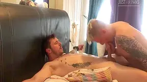 Tied Up While Being Jerked And Fucked