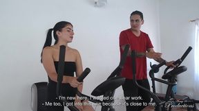 sex in the gym in the neighorhood